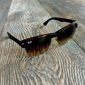 Polarized Ray Ban club master sun glasses